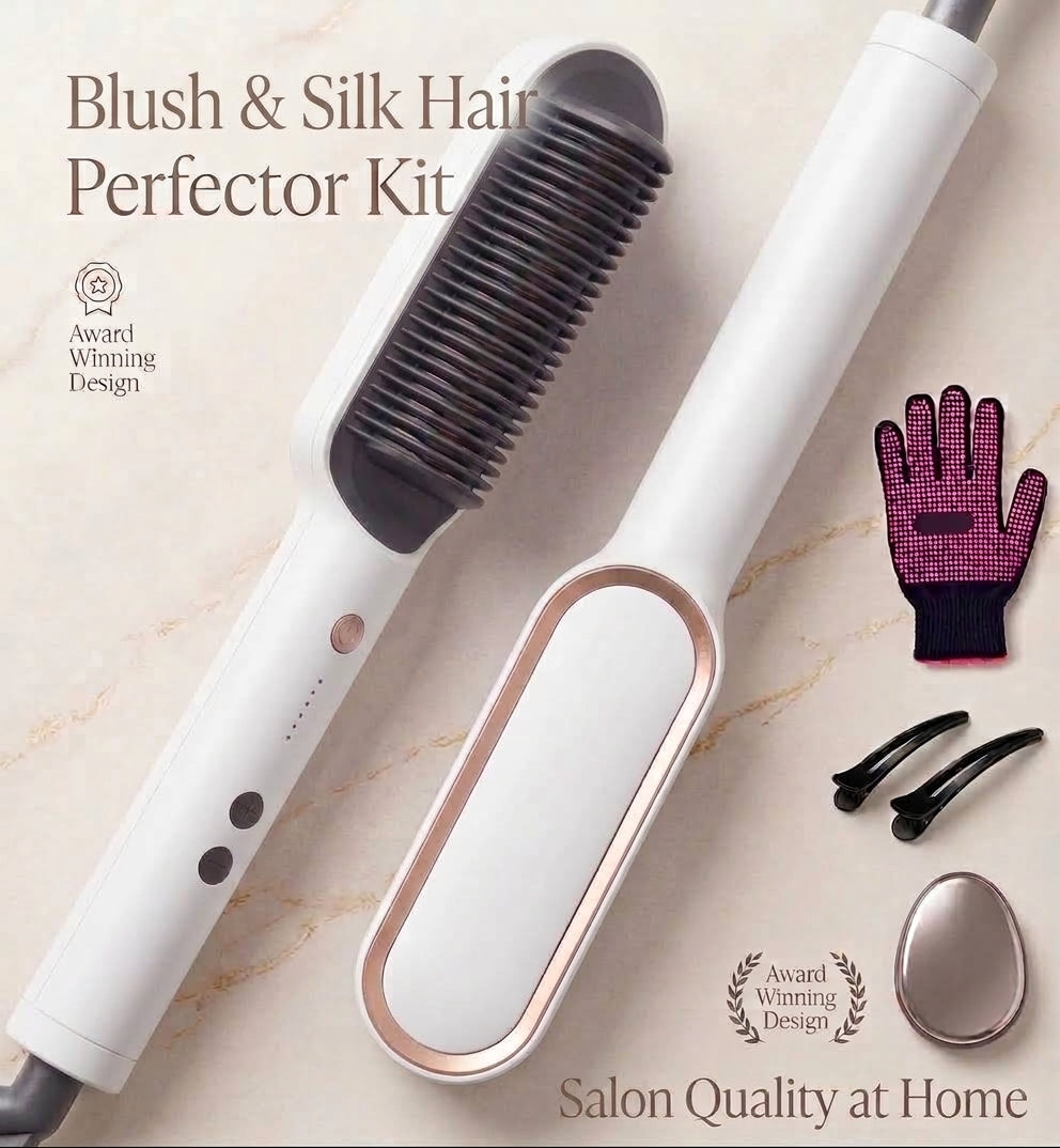 Blush & Silk -Ionic Hot Comb